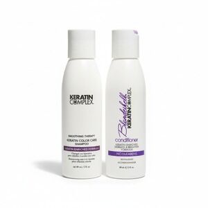 Keratin Complex Blondeshell Keratin Color Care Shampoo Conditioner Set 3 oz